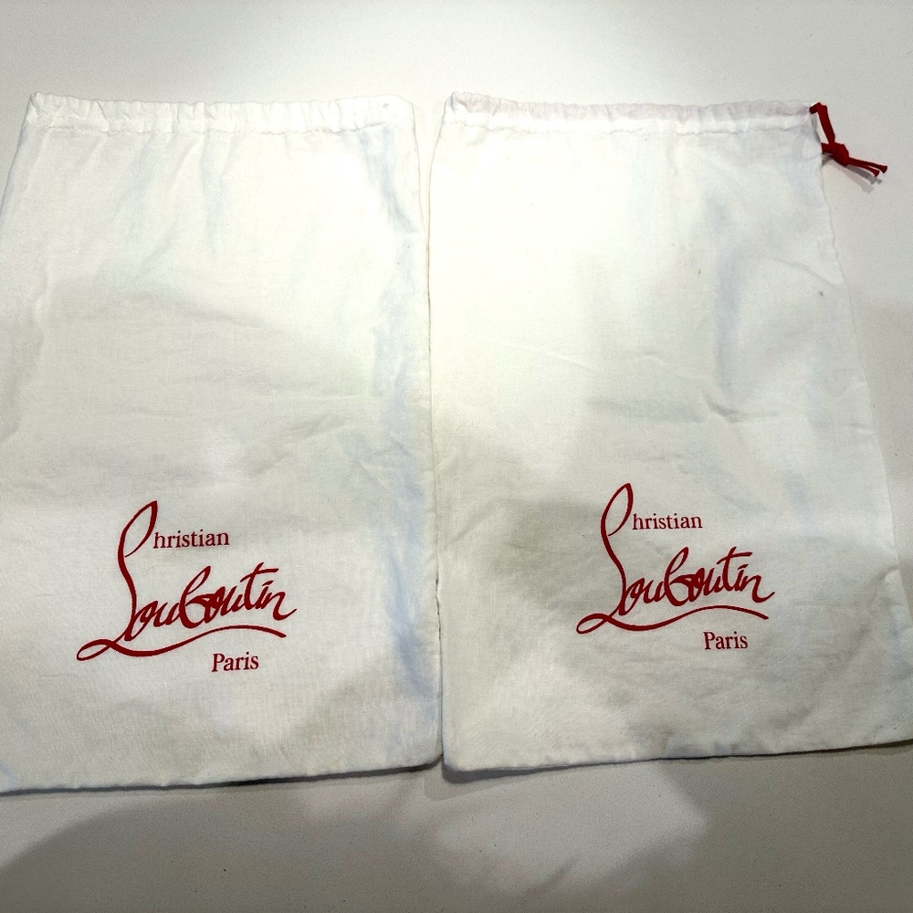 AUTHENTIC LOUBOUTIN SHOE BAG